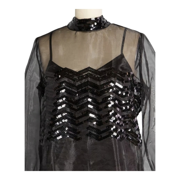 NEW NWT Fanciful Fette Shift Dress - Picture 3 of 4